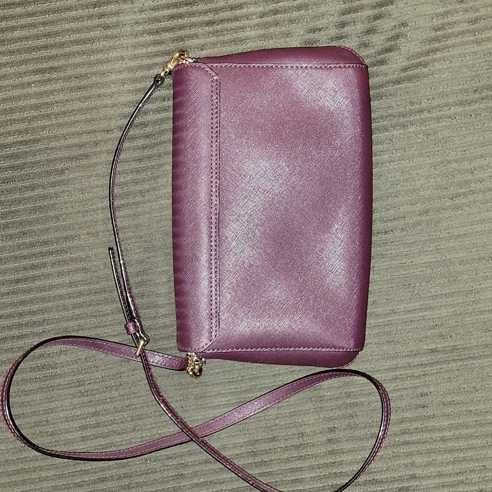 Kate spade purple crossbody purse - Picture 4 of 4